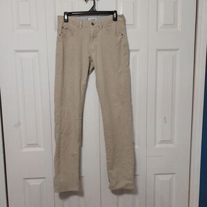 Peter Millar Crown 5 Pocket Khaki Beige 30x32 pre owned